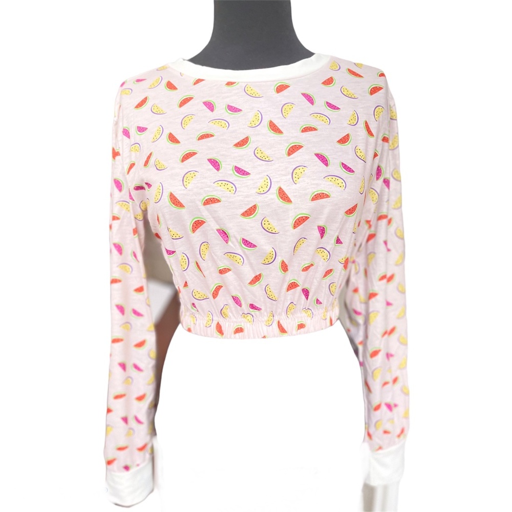 Cotton Blend Cropped Jamper Size Medium Women's - Picture 4 of 13